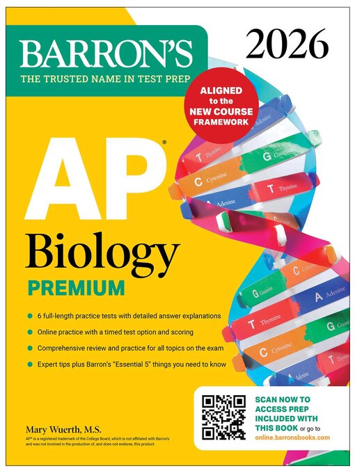 Cover image for AP Biology Premium, 2026